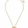Versace Crystal embellished Medusa necklace 2 Versace crystal-embellished Medusa necklace