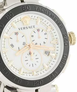 Versace V-Chrono round-face 45mm