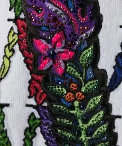 Versace mix logo-print short robe