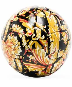 Versace Barocco print soccer ball
