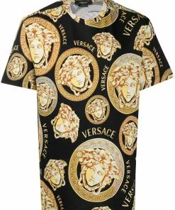 Versace Medusa Amplified-print T-shirt