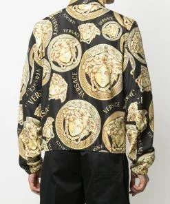 Versace Medusa Amplified-print lightweight jacket