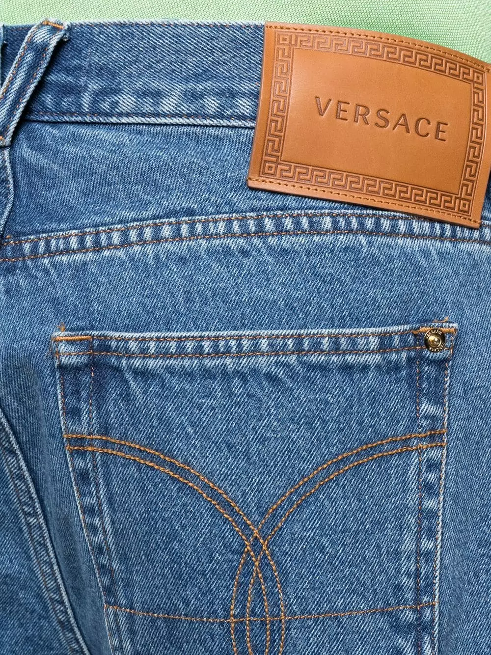 Versace Wide leg cropped jeans 7 Versace wide-leg cropped jeans