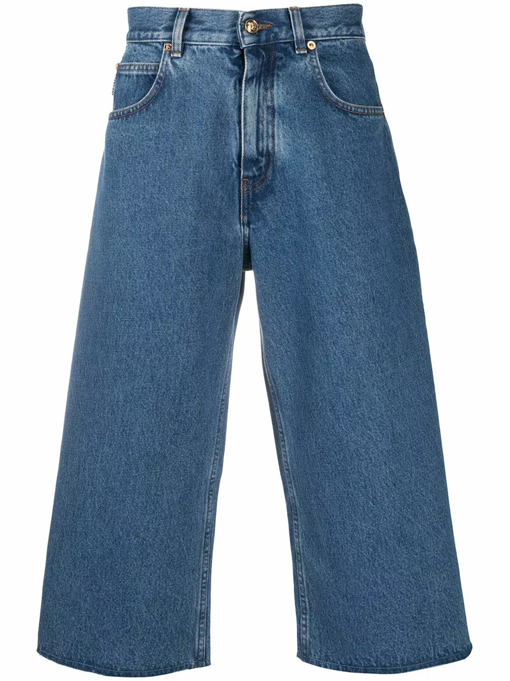 Versace Wide leg cropped jeans 3 Versace wide-leg cropped jeans