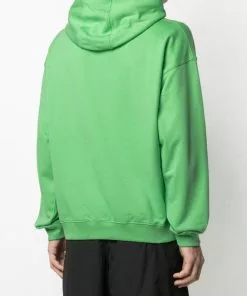 Versace Graphic print drawstring hoodie 10 Versace graphic-print drawstring hoodie