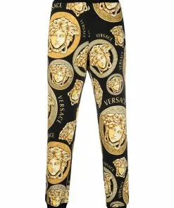 Versace Medusa logo-print track pants
