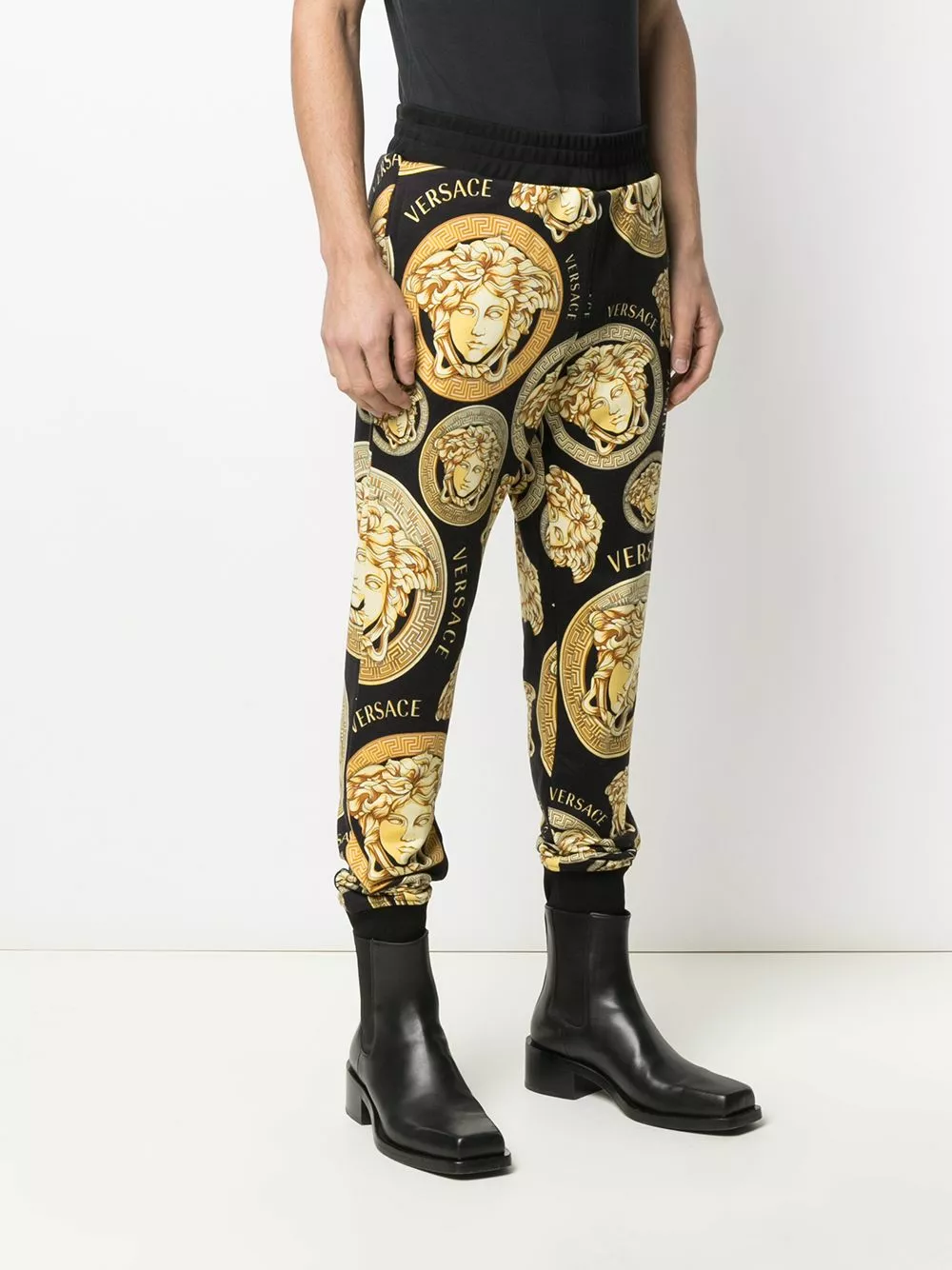Versace Medusa logo print track pants 5 Versace Medusa logo-print track pants