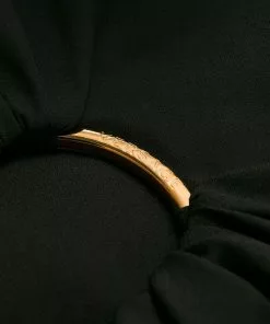 Versace cut-out long-sleeve midi dress