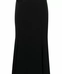 Versace cut-out detail skirt