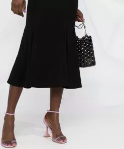 Versace cut-out detail skirt