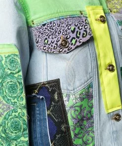 Versace patchwork denim jacket
