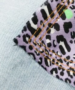 Versace Barocco Patchwork print jeans