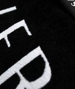 Versace logo stripe print track pants