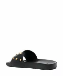 Versace Medusa Head embellished slides 8 Versace Medusa Head embellished slides