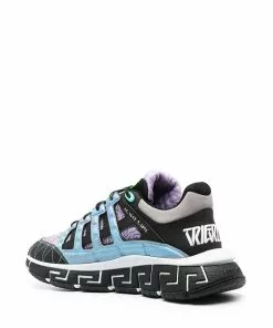 Versace Trigreca panelled sneakers