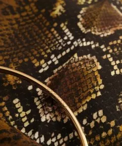 Versace Python print ring embellished trousers 16 Versace python print ring-embellished trousers