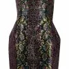 Versace Strapless crystal embellished mini dress 1 Versace strapless crystal-embellished mini dress