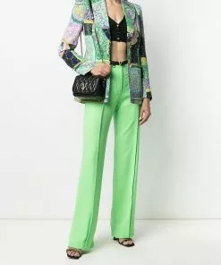 Versace cropped wool cardigan