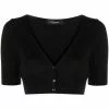 Versace cropped wool cardigan