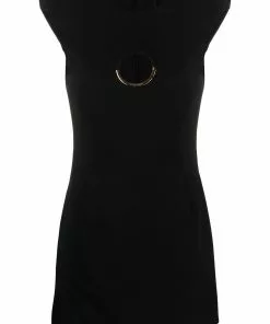 Versace cut-out detail mini dress