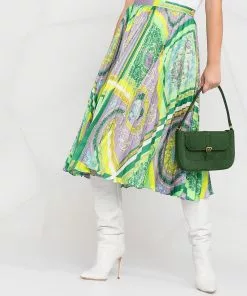 Versace Barocco Mosaic print midi skirt 12 Versace Barocco Mosaic print midi skirt