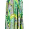 Versace Barocco Mosaic print midi skirt