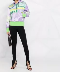 Versace Barocco Mosaic-print hoodie
