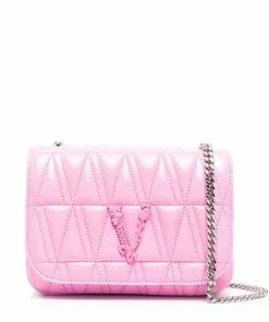 Versace Virtus quilted crossbody bag