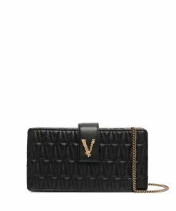 Versace Virtus quilted mini bag