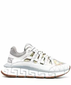 Versace chunky greca-sole trainers