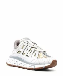 Versace chunky greca-sole trainers