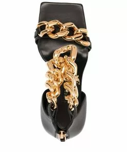 Versace chain-embellished Medusa sandals