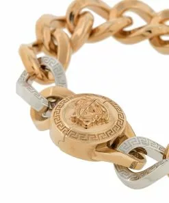 Versace Chain link Medusa detail bracelet 7 Versace chain-link Medusa detail bracelet