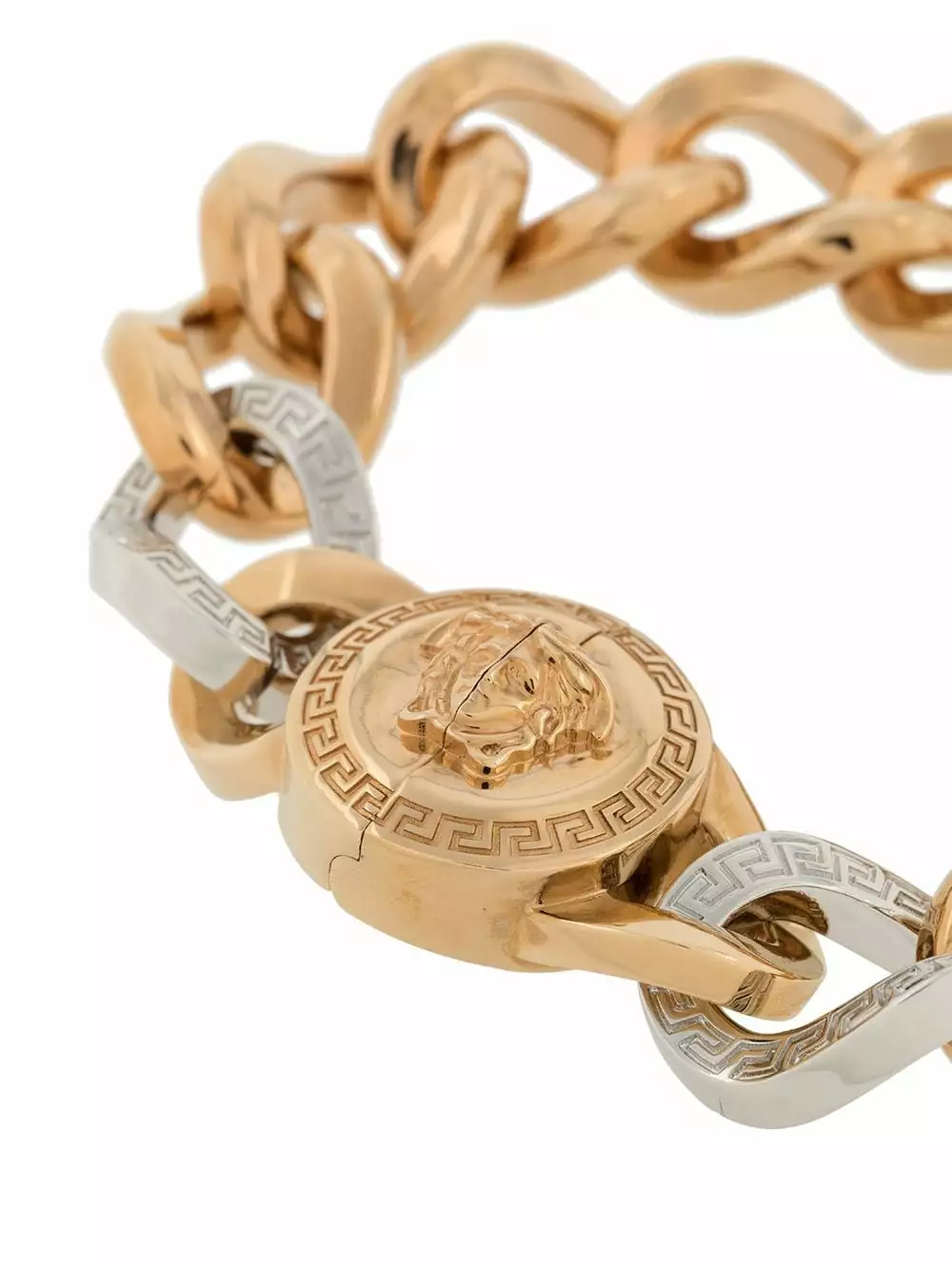 Versace Chain link Medusa detail bracelet 5 Versace chain-link Medusa detail bracelet