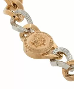 Versace Medusa chunky chain necklace 7 Versace Medusa chunky chain necklace