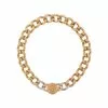 Versace Medusa chunky chain necklace