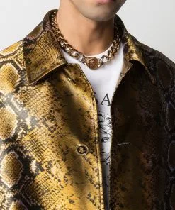 Versace Medusa chunky chain necklace