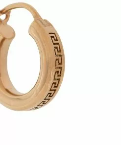 Versace Greca small hoop earrings