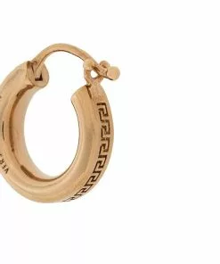 Versace Greca small hoop earrings