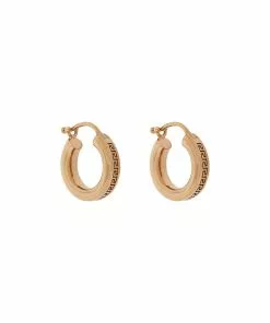 Versace Greca small hoop earrings