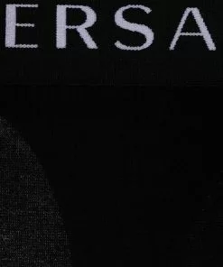 Versace logo waistband thong