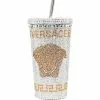 Versace Medusa crystal-embellished travel cup