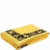 Versace logo-print bath towel