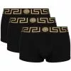 Versace Logo waistband set of three boxer shorts 1 Versace logo-waistband set of three boxer shorts