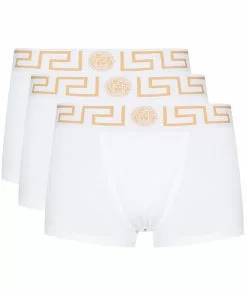 Versace Greca-border boxer briefs