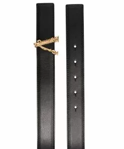 Versace Virtus leather belt