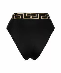 Versace high-waisted bikini bottoms