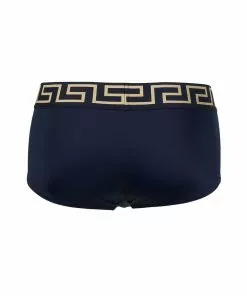 Versace Greca-waistband logo boxers
