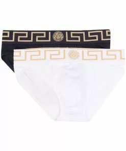 Versace set of two Greca border briefs