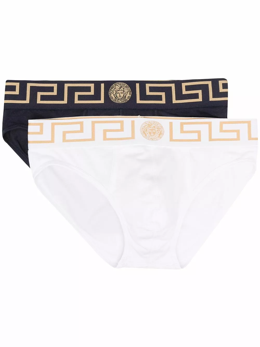 Versace Set of two Greca border briefs 3 Versace set of two Greca border briefs